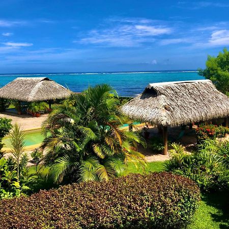 Superbe Bord De Mer, Acces Lagon Et Piscine Privee Paea Exterior photo