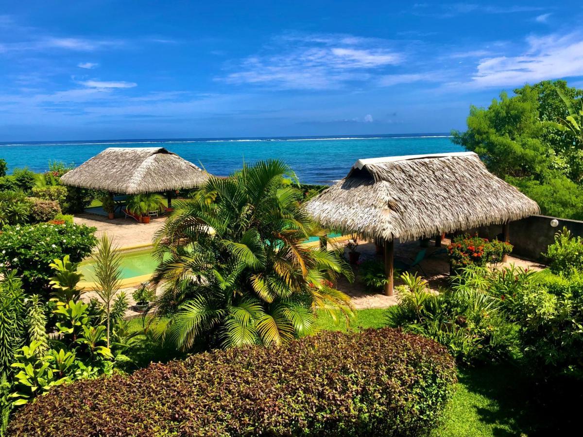 Superbe Bord De Mer, Acces Lagon Et Piscine Privee Paea Exterior photo