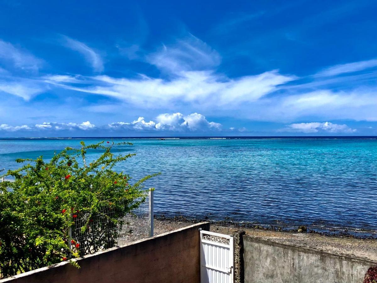 Superbe Bord De Mer, Acces Lagon Et Piscine Privee Paea Exterior photo