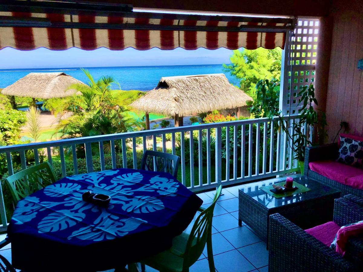 Superbe Bord De Mer, Acces Lagon Et Piscine Privee Paea Exterior photo