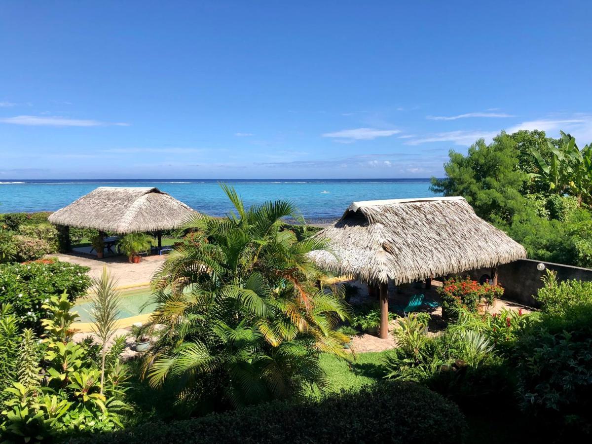 Superbe Bord De Mer, Acces Lagon Et Piscine Privee Paea Exterior photo